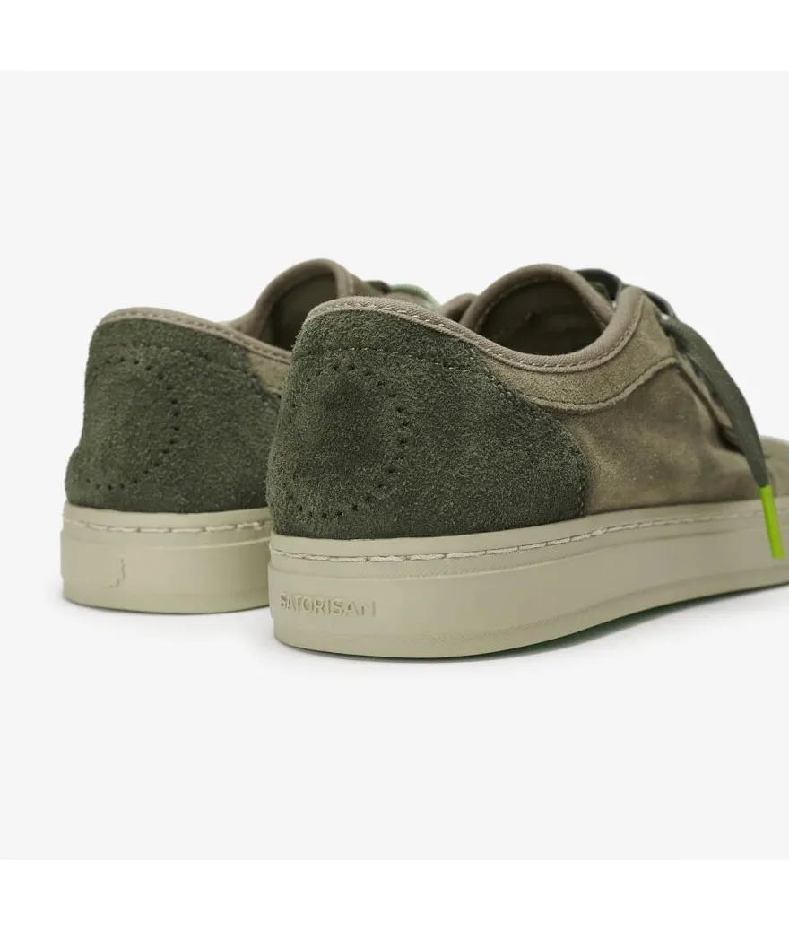 Zapatilla Satorisan Heisei suede peat green