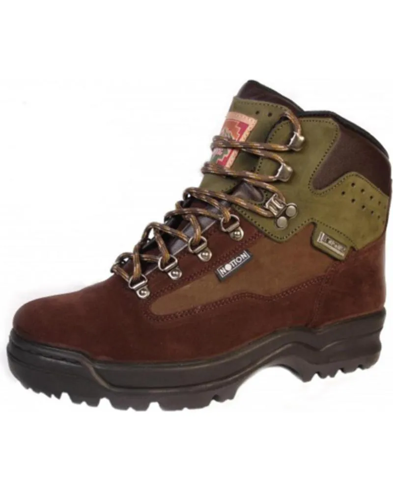 Zapatillas deporte de Hombre NOTTON TEX 770 BOTAS MEMBRANA IMPERMEABLE MARRON