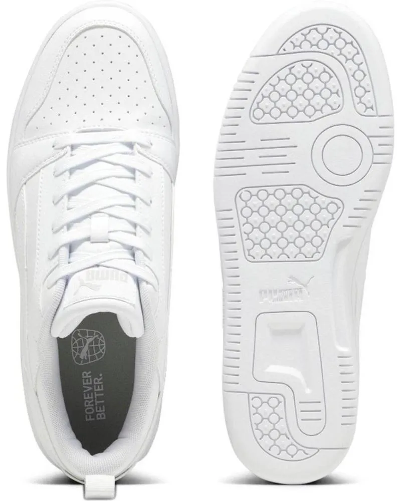 Zapatillas deporte de Hombre PUMA DEPORTIVO HOMBRE REBOUND V6 LOW  392328 BLANCO