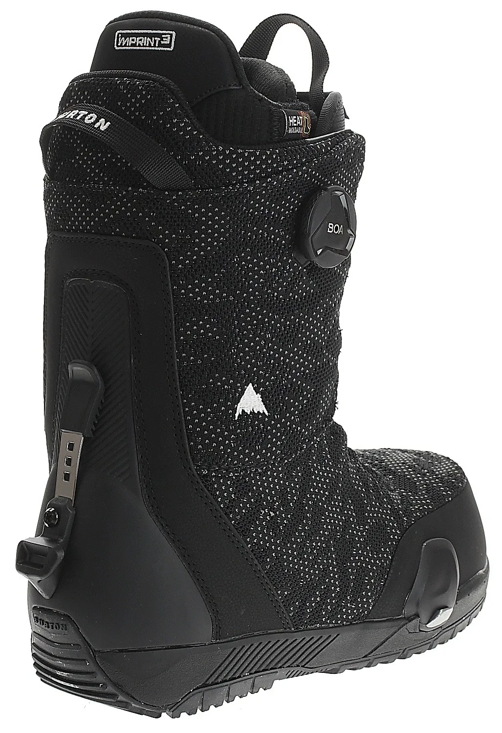 zapatos Burton Swath Step On Boa - Black - men´s