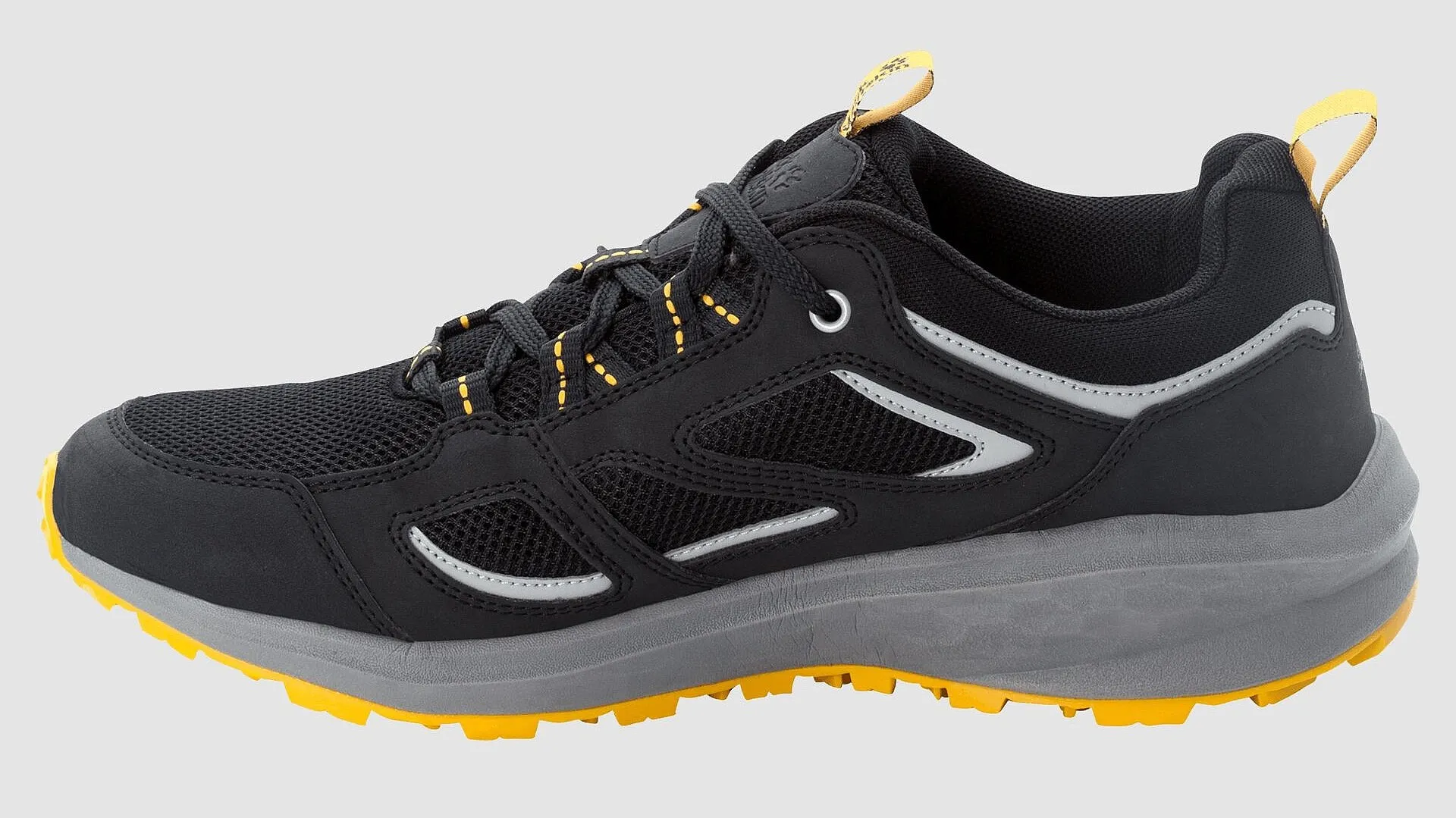 zapatos Jack Wolfskin Vojo 3 Vent Low M - Phantom/Burly Yellow XT - men´s