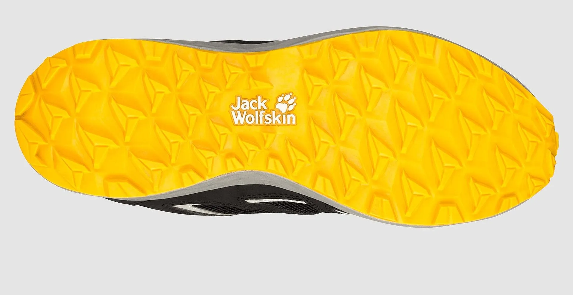 zapatos Jack Wolfskin Vojo 3 Vent Low M - Phantom/Burly Yellow XT - men´s